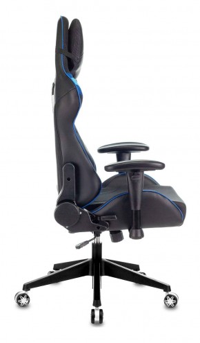 Кресло игровое Бюрократ VIKING 4 AERO BLUE черный/синий в Чайковском - chaykovskiy.ok-mebel.com | фото 8