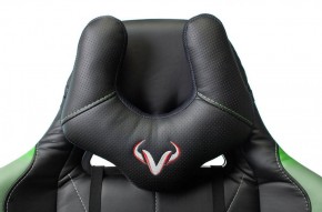 Кресло игровое Бюрократ VIKING 5 AERO LGREEN черный/салатовый в Чайковском - chaykovskiy.ok-mebel.com | фото 6