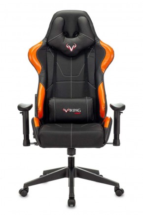 Кресло игровое Бюрократ VIKING 5 AERO ORANGE черный/оранжевый в Чайковском - chaykovskiy.ok-mebel.com | фото 3