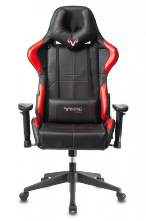 Кресло игровое Бюрократ VIKING 5 AERO RED черный/красный в Чайковском - chaykovskiy.ok-mebel.com | фото 3