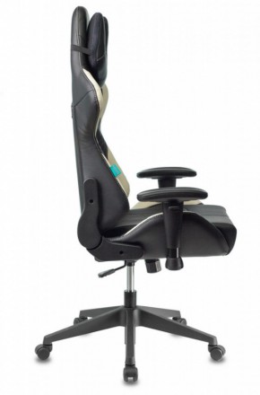 Кресло игровое Бюрократ VIKING 5 AERO WHITE черный/белый в Чайковском - chaykovskiy.ok-mebel.com | фото 8