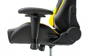 Кресло игровое Бюрократ VIKING 5 AERO YELLOW черный/желтый в Чайковском - chaykovskiy.ok-mebel.com | фото 5
