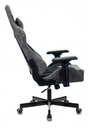 Кресло игровое Бюрократ VIKING 7 KNIGHT B FABRIC черный в Чайковском - chaykovskiy.ok-mebel.com | фото 2