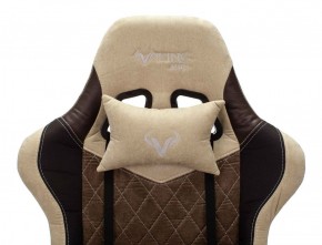 Кресло игровое Бюрократ VIKING 7 KNIGHT BR FABRIC коричневый/бежевый в Чайковском - chaykovskiy.ok-mebel.com | фото 6