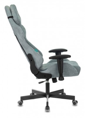Кресло игровое Бюрократ VIKING KNIGHT LT28 FABRIC серо-голубой в Чайковском - chaykovskiy.ok-mebel.com | фото 2
