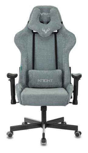 Кресло игровое Бюрократ VIKING KNIGHT LT28 FABRIC серо-голубой в Чайковском - chaykovskiy.ok-mebel.com | фото 3