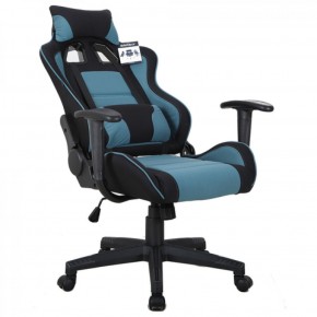 Кресло компьютерное BRABIX "GT Racer GM-100" (черное/голубое) 531818 в Чайковском - chaykovskiy.ok-mebel.com | фото 4
