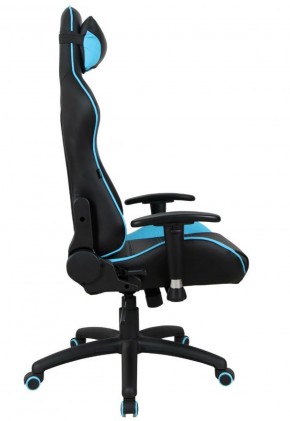 Кресло компьютерное BRABIX "GT Master GM-110" (черное/голубое) 531928 в Чайковском - chaykovskiy.ok-mebel.com | фото 3