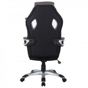 Кресло компьютерное BRABIX Techno GM-002 (ткань) черное/серое, вставки белые (531815) в Чайковском - chaykovskiy.ok-mebel.com | фото 6