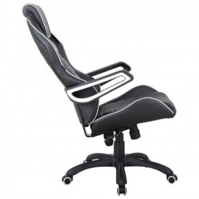Кресло компьютерное BRABIX Techno Pro GM-003 (экокожа черное/серое, вставки серые) 531814 в Чайковском - chaykovskiy.ok-mebel.com | фото 6