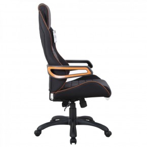 Кресло компьютерное BRABIX Techno Pro GM-003 (ткань черное/серое, вставки оранжевые) 531813 в Чайковском - chaykovskiy.ok-mebel.com | фото 3