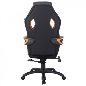 Кресло компьютерное BRABIX Techno Pro GM-003 (ткань черное/серое, вставки оранжевые) 531813 в Чайковском - chaykovskiy.ok-mebel.com | фото 5