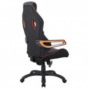 Кресло компьютерное BRABIX Techno Pro GM-003 (ткань черное/серое, вставки оранжевые) 531813 в Чайковском - chaykovskiy.ok-mebel.com | фото 6