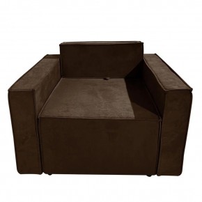 Кресло-кровать Принц КК1-ВК (велюр коричневый) в Чайковском - chaykovskiy.ok-mebel.com | фото