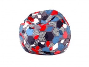 Кресло-мешок Мяч M (Geometry Slate) в Чайковском - chaykovskiy.ok-mebel.com | фото 1