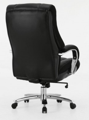 Кресло офисное BRABIX PREMIUM "Bomer HD-007" (рециклированная кожа, хром, черное) 531939 в Чайковском - chaykovskiy.ok-mebel.com | фото 4