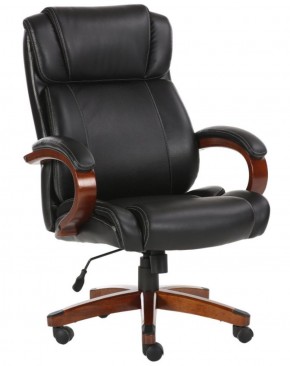 Кресло офисное BRABIX PREMIUM "Magnum EX-701" (дерево, рециклированная кожа, черное) 531827 в Чайковском - chaykovskiy.ok-mebel.com | фото