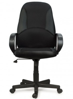 Кресло офисное BRABIX "City EX-512" (кожзам черный, ткань черная) 531407 в Чайковском - chaykovskiy.ok-mebel.com | фото 4