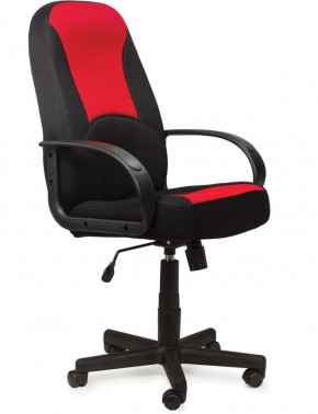 Кресло офисное BRABIX "City EX-512", ткань черная/красная, TW, 531408 в Чайковском - chaykovskiy.ok-mebel.com | фото 1