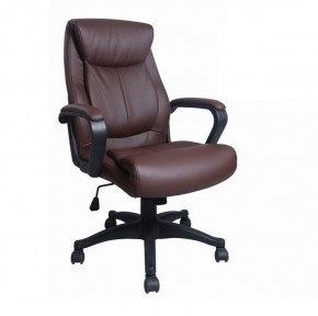 Кресло офисное BRABIX "Enter EX-511" (экокожа/коричневая) 531163 в Чайковском - chaykovskiy.ok-mebel.com | фото 1