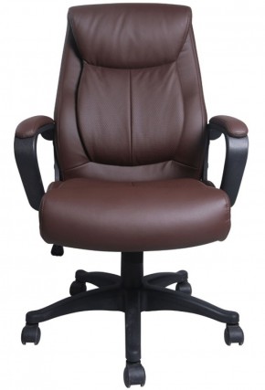 Кресло офисное BRABIX "Enter EX-511" (экокожа/коричневая) 531163 в Чайковском - chaykovskiy.ok-mebel.com | фото 3