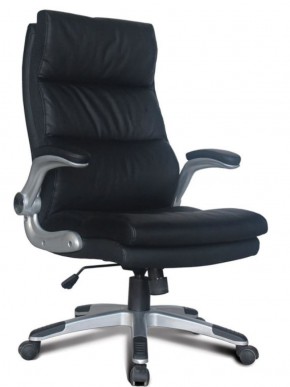 Кресло офисное BRABIX "Fregat EX-510" (рециклированная кожа, черное) 530863 в Чайковском - chaykovskiy.ok-mebel.com | фото 1