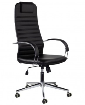 Кресло офисное BRABIX "Pilot EX-610 CH" premium (черное/кожзам) 532418 в Чайковском - chaykovskiy.ok-mebel.com | фото 1