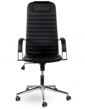 Кресло офисное BRABIX "Pilot EX-610 CH" premium (черное/кожзам) 532418 в Чайковском - chaykovskiy.ok-mebel.com | фото 2