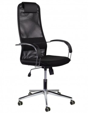 Кресло офисное BRABIX "Pilot EX-610 CH" premium (черное/ткань-сетка) 532417 в Чайковском - chaykovskiy.ok-mebel.com | фото 1