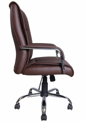 Кресло офисное BRABIX "Space EX-508" (экокожа, хром, коричневое) 531164 в Чайковском - chaykovskiy.ok-mebel.com | фото 2