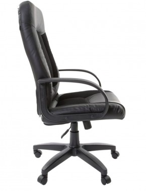 Кресло офисное BRABIX "Strike EX-525" (экокожа черная, ткань черная) 531381 в Чайковском - chaykovskiy.ok-mebel.com | фото 3