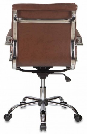 Кресло руководителя Бюрократ CH-993-LOW/BROWN коричневый в Чайковском - chaykovskiy.ok-mebel.com | фото 4