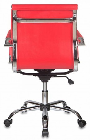 Кресло руководителя Бюрократ CH-993-LOW/RED красный в Чайковском - chaykovskiy.ok-mebel.com | фото 4
