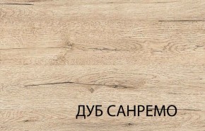 Кровать 140, OSKAR , цвет дуб Санремо в Чайковском - chaykovskiy.ok-mebel.com | фото 4