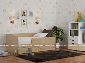 Кровать детская Панда + борт + 2 ящика (сп/м 1000*2000) в Чайковском - chaykovskiy.ok-mebel.com | фото