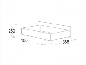 Кровать двойная Ольга 1Н + 2-а ящика (1200*2000) в Чайковском - chaykovskiy.ok-mebel.com | фото 3
