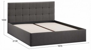 Кровать двуспальная Джоли с ПМ Тип 1 в Чайковском - chaykovskiy.ok-mebel.com | фото 4