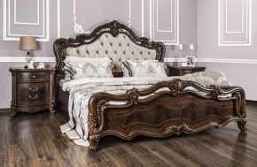 Кровать двуспальная Илона с мягким изголовьем (1800) караваджо в Чайковском - chaykovskiy.ok-mebel.com | фото