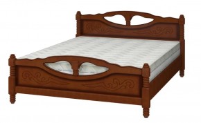 ЕЛЕНА-4 Кровать из массива 1200 (Орех) в Чайковском - chaykovskiy.ok-mebel.com | фото