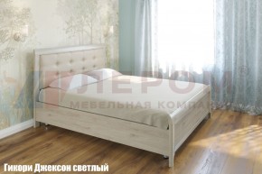 Кровать КР-2033 с мягким изголовьем в Чайковском - chaykovskiy.ok-mebel.com | фото