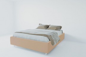 Кровать Подиум с ортопедическим основанием 800 (велюр светло-серый) в Чайковском - chaykovskiy.ok-mebel.com | фото