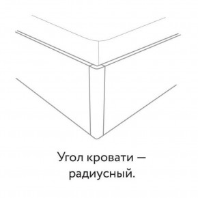 Кровать "Сандра" БЕЗ основания 1200х2000 в Чайковском - chaykovskiy.ok-mebel.com | фото 3