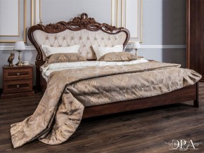 Кровать с мягким изголовьем Афина 1600 (караваджо) в Чайковском - chaykovskiy.ok-mebel.com | фото 1