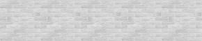 Кухонный фартук 610х3000х1,5 (композит) КМ Кирпич серый в Чайковском - chaykovskiy.ok-mebel.com | фото