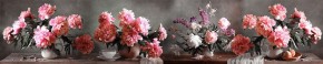 Кухонный фартук Цветы 316 МДФ матовый (3000) Flowers в Чайковском - chaykovskiy.ok-mebel.com | фото 1