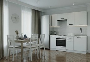 Кухонный гарнитур Белый Глянец 2000 (Стол. 26мм) в Чайковском - chaykovskiy.ok-mebel.com | фото