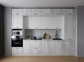 Кухонный гарнитур Бланка 3400 (Стол. 38мм) в Чайковском - chaykovskiy.ok-mebel.com | фото