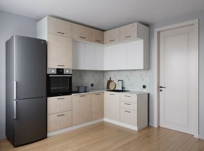 Кухонный гарнитур Демо 2200*1700 (Стол. 38мм) в Чайковском - chaykovskiy.ok-mebel.com | фото