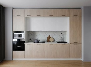 Кухонный гарнитур Демо 3400 (Стол. 38мм) в Чайковском - chaykovskiy.ok-mebel.com | фото