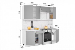 Кухонный гарнитур Кельн 2100 (софт карамель) в Чайковском - chaykovskiy.ok-mebel.com | фото 2